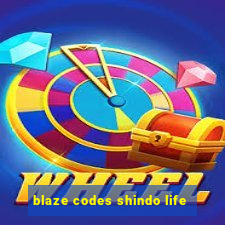 blaze codes shindo life