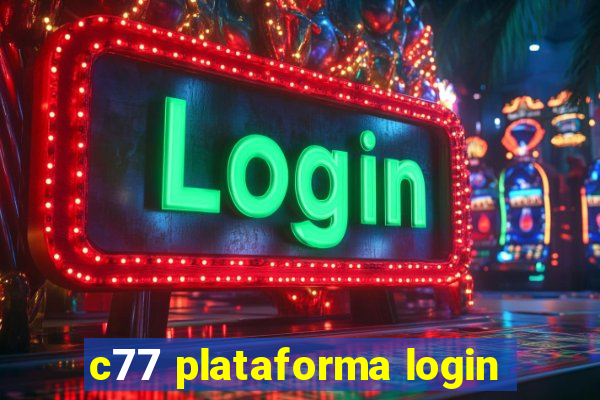 c77 plataforma login