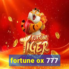 fortune ox 777