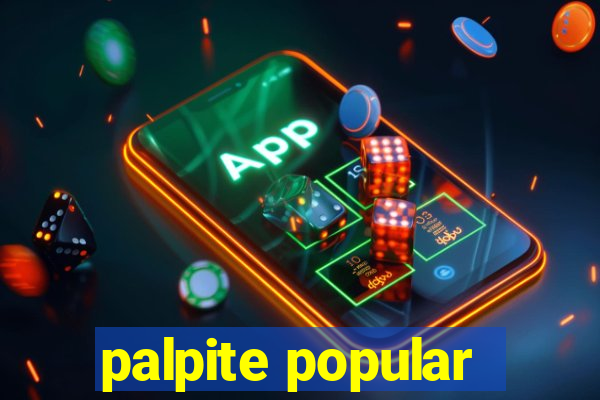 palpite popular