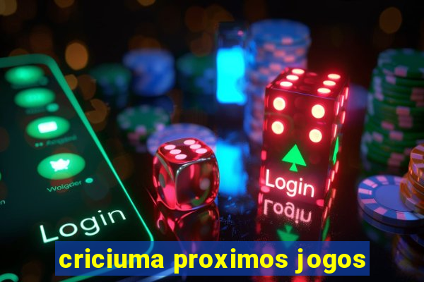 criciuma proximos jogos