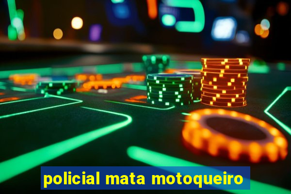 policial mata motoqueiro