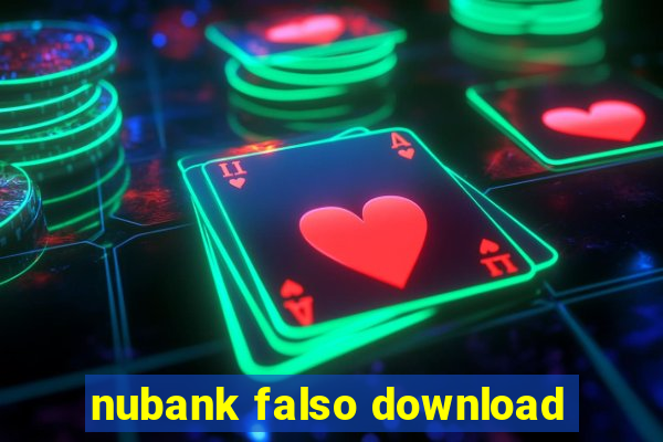 nubank falso download