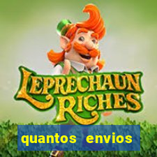 quantos envios você precisa concluir no fórum estadual para abrir uma comenda de envio