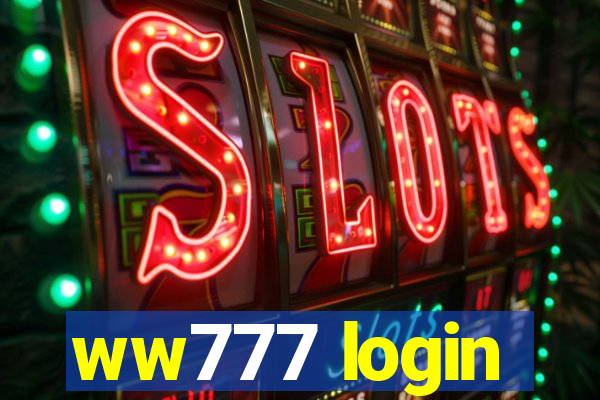 ww777 login