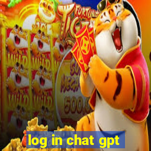 log in chat gpt