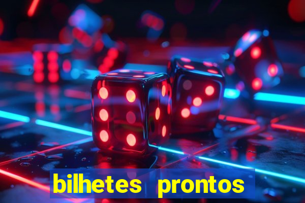 bilhetes prontos futebol hoje