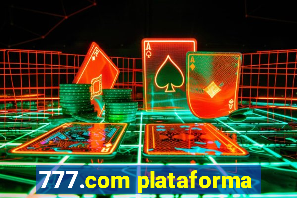 777.com plataforma