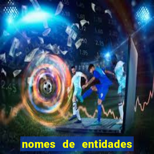 nomes de entidades do mal