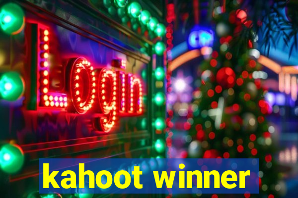 kahoot winner